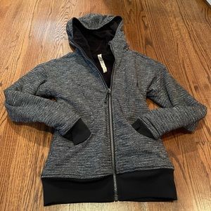 Lululemon Size 2 Reversible Fully Lined Zip Up Jacket
